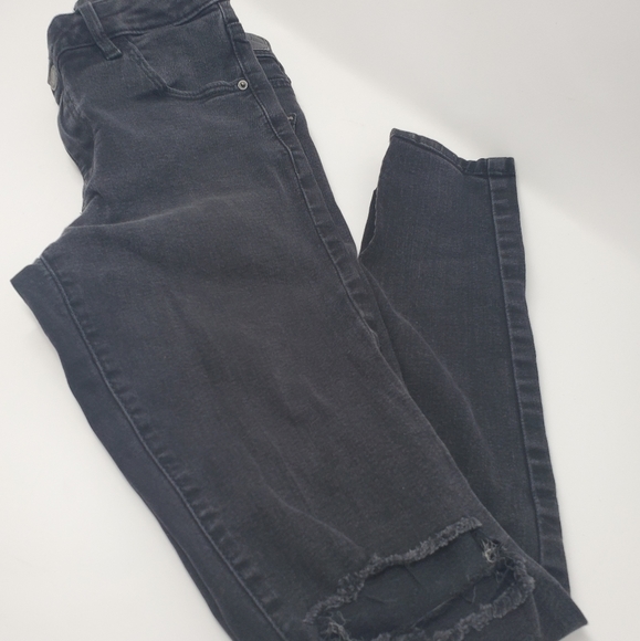 Garage High Waisted Pre-Distressed Jegging - Picture 1 of 6